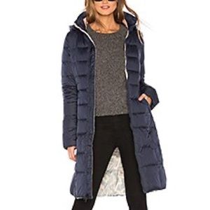 Metropolis Parka II in Urban Navy & Multi Topo Print